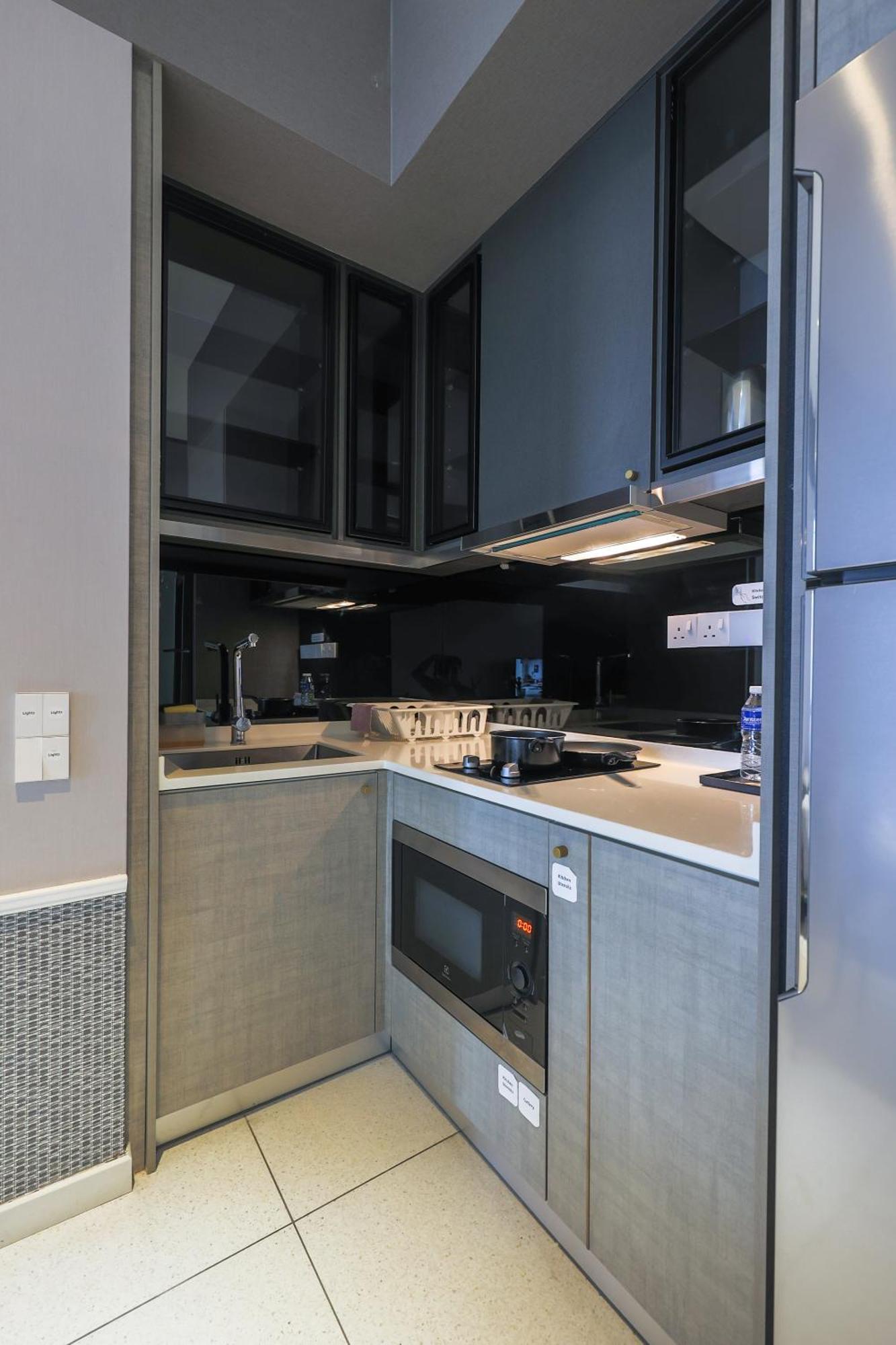 Millerz Square By Mykey Apartment Kuala Lumpur Exterior photo A kitchen in a serviced apartment in Paris