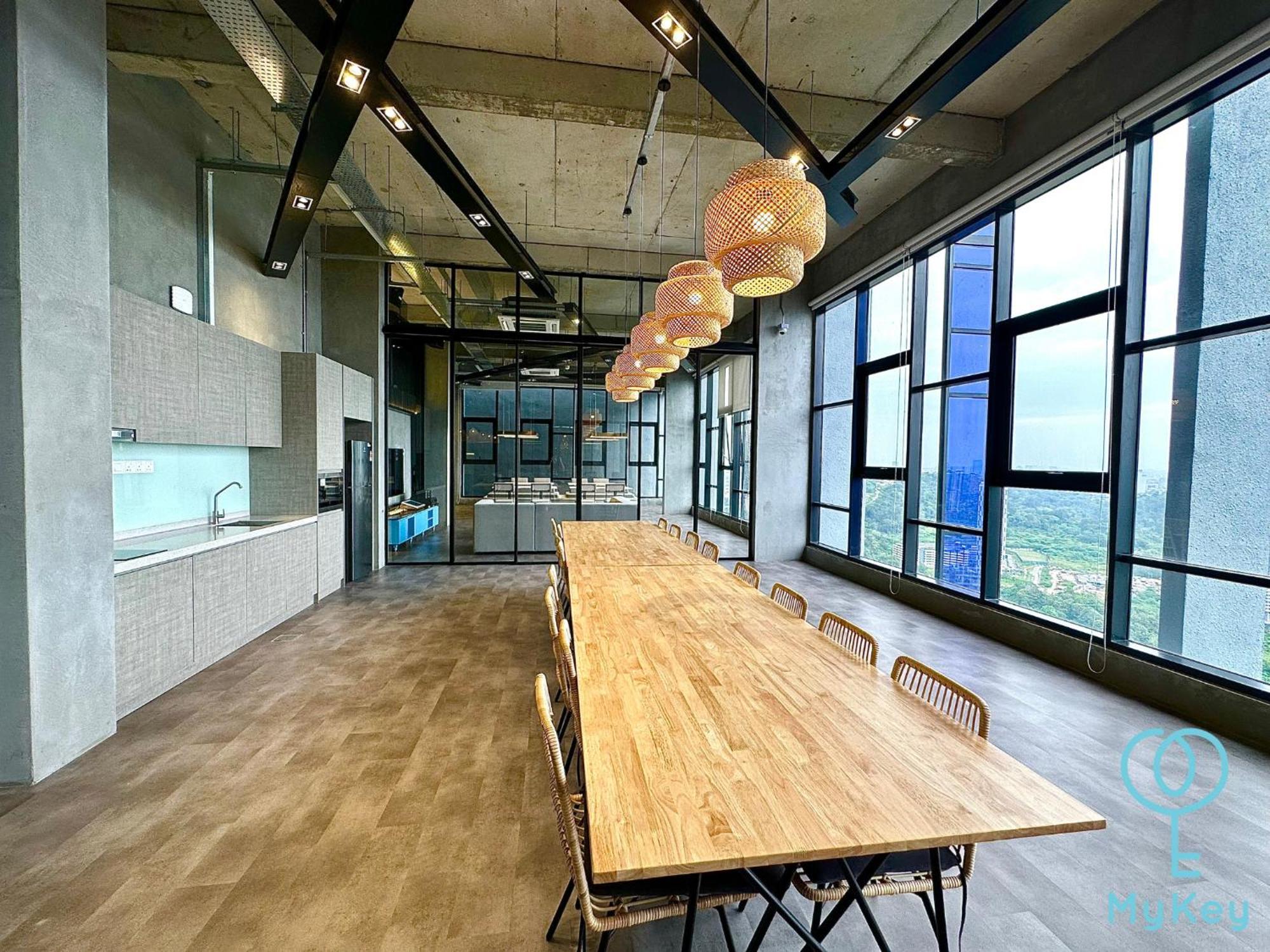 Millerz Square By Mykey Apartment Kuala Lumpur Exterior photo The kitchen at the 30th floor